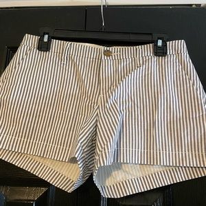 Blue and White Pinstripe Old Navy Shorts